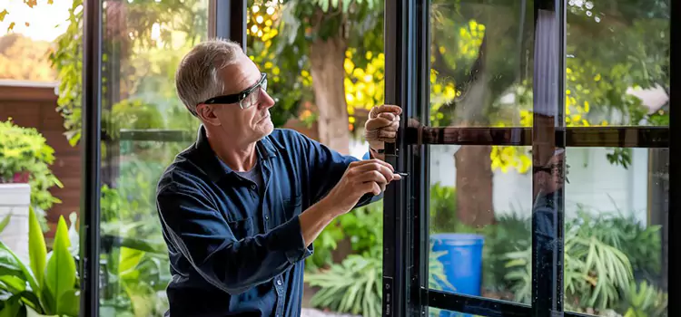 Replacing Sliding Door Lock Lubbock